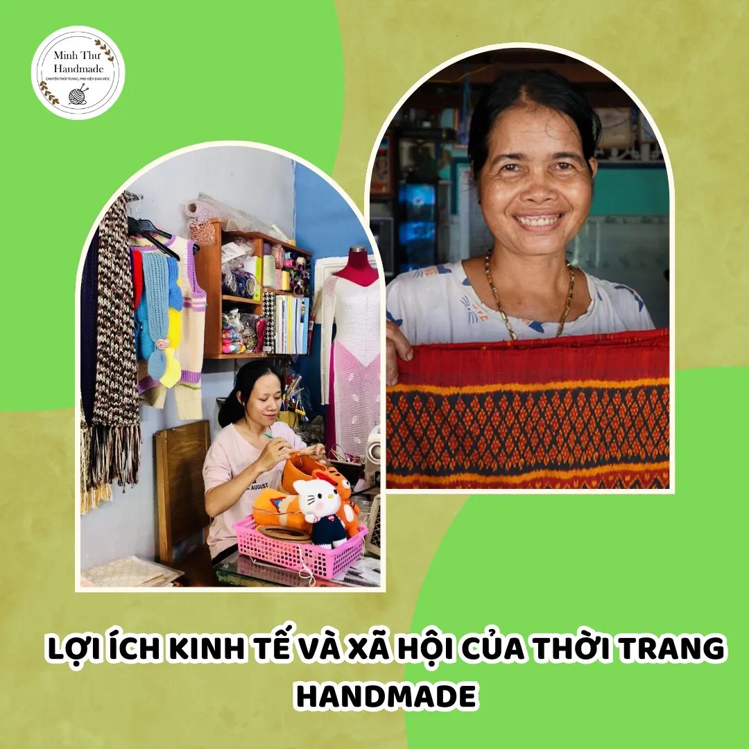 Lợi ích kinh tế và xã hội của thời trang handmade