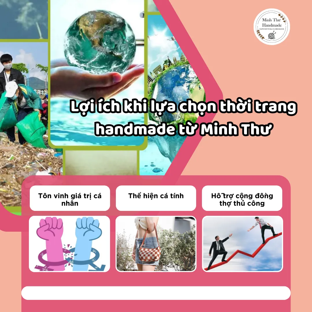 Lợi ích khi lựa chọn thời trang handmade từ Minh Thư