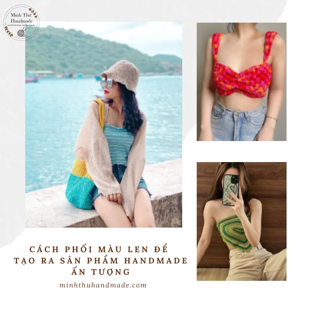 Cách phối màu len để tạo ra sản phẩm handmade ấn tượng