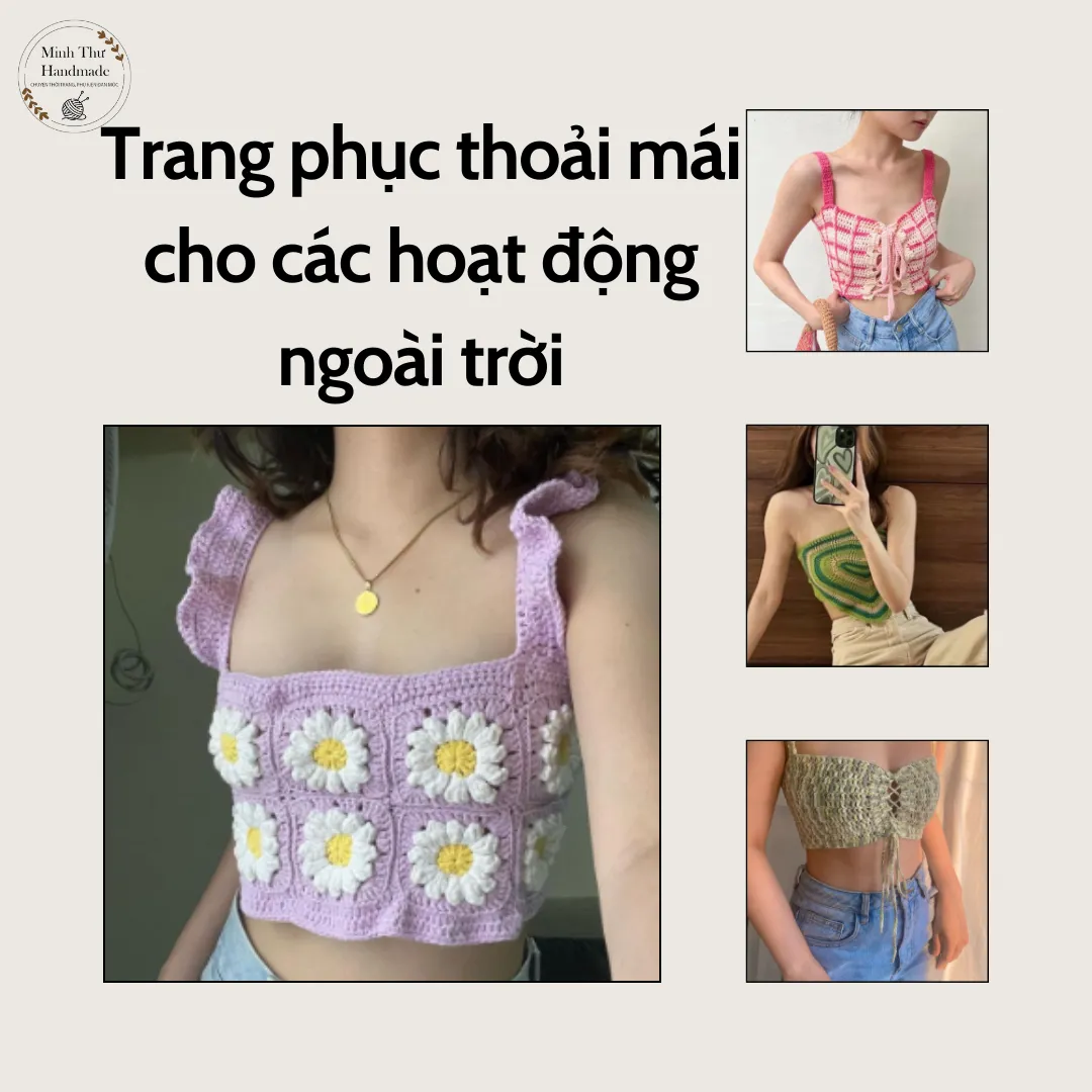 Trang phục thoải mái cho các hoạt động ngoài trời