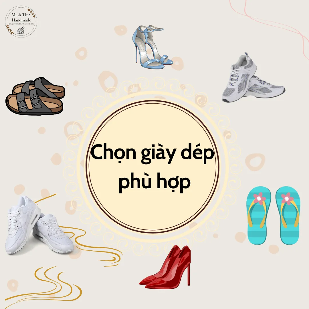 Chọn giày dép phù hợp