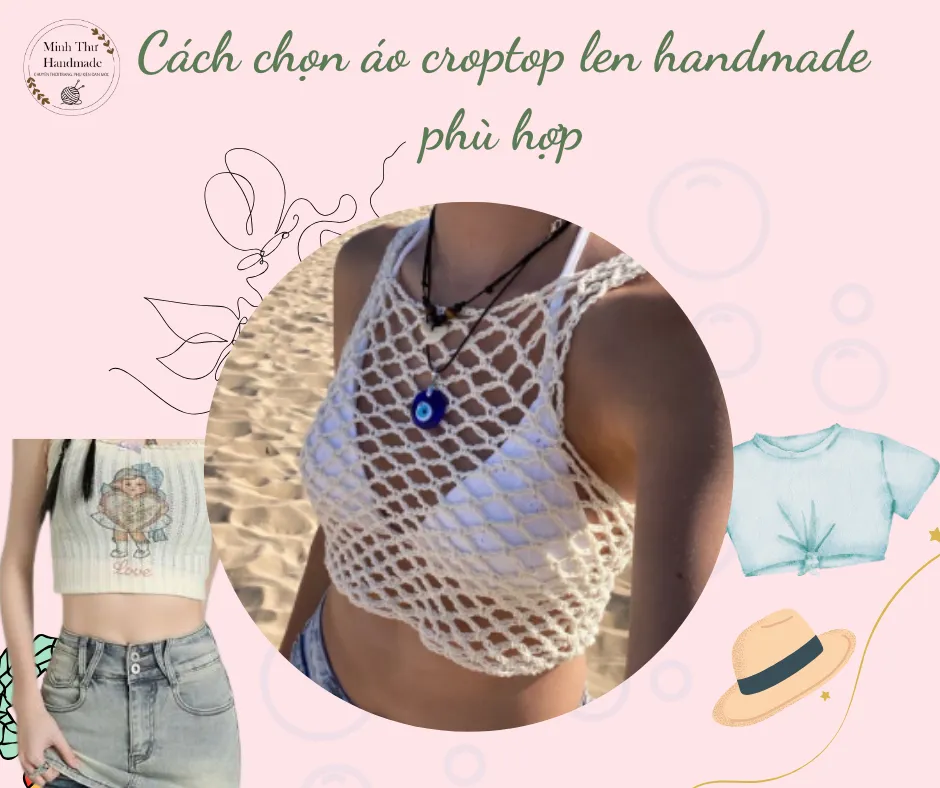 Cách chọn áo croptop len handmade phù hợp