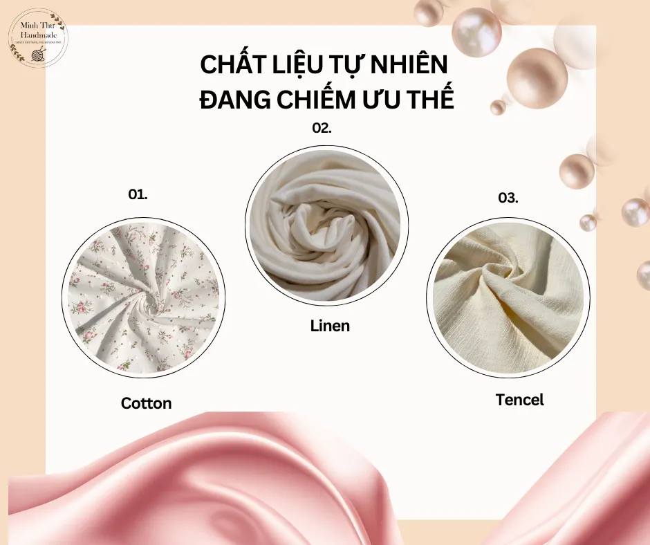  Chất Liệu Tự Nhiên Đang Chiếm Ưu Thế