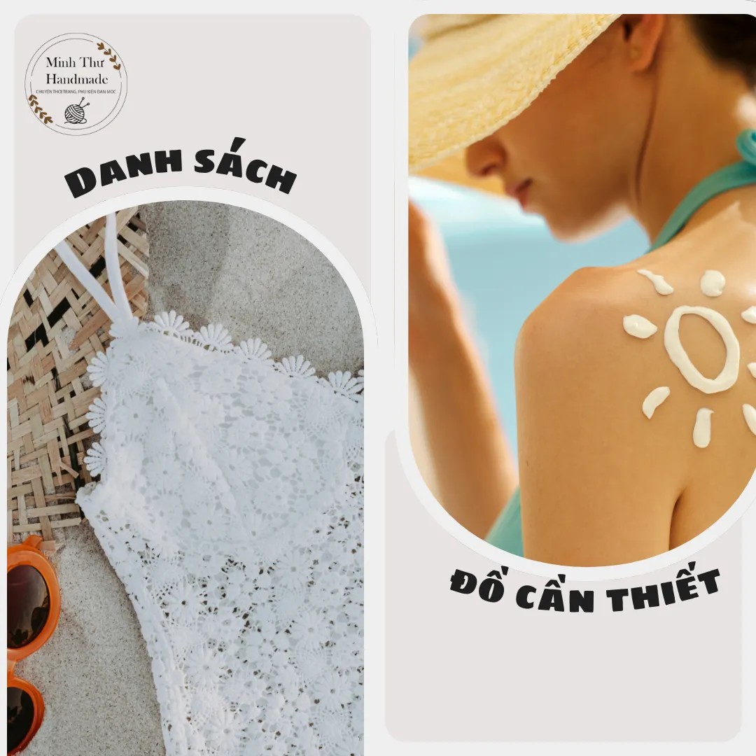 Danh sách đồ cần thiết mang khi đi biển mùa hè