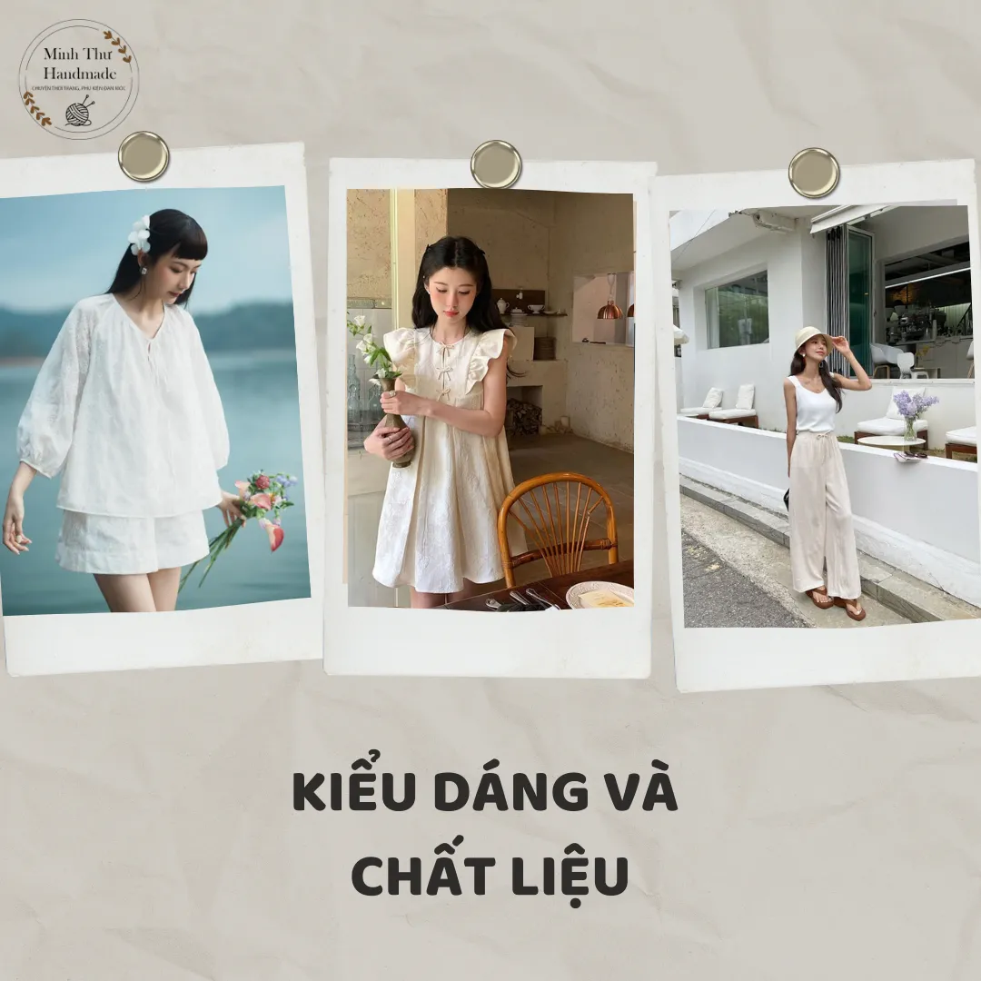 Kiểu dáng và chất liệu