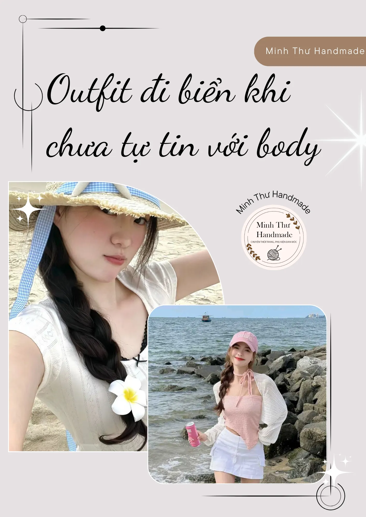 Mách với những nàng thơ các outfit đi biển khi chưa tự tin với body