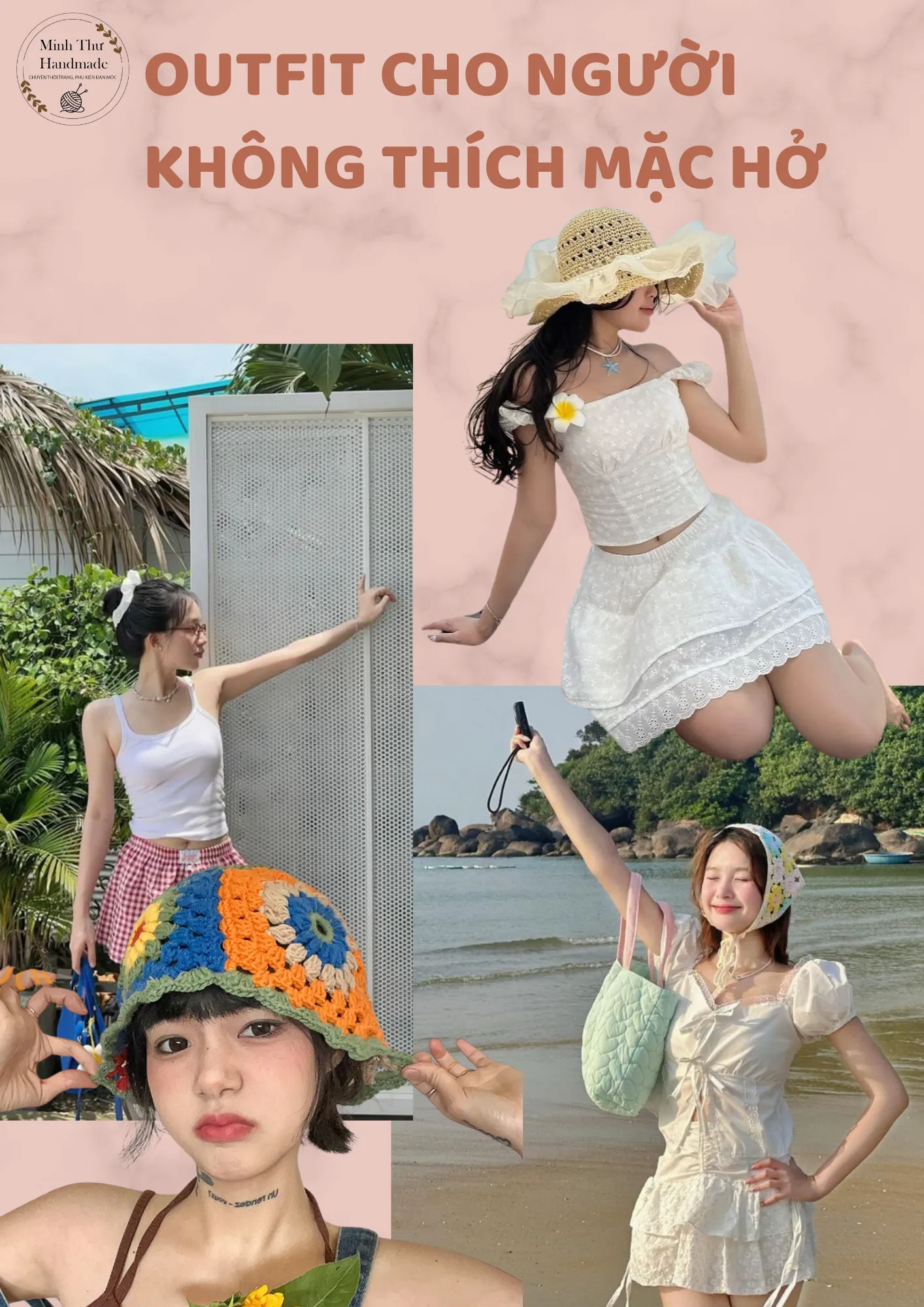outfit cho tuýp người không thích mặc hở 