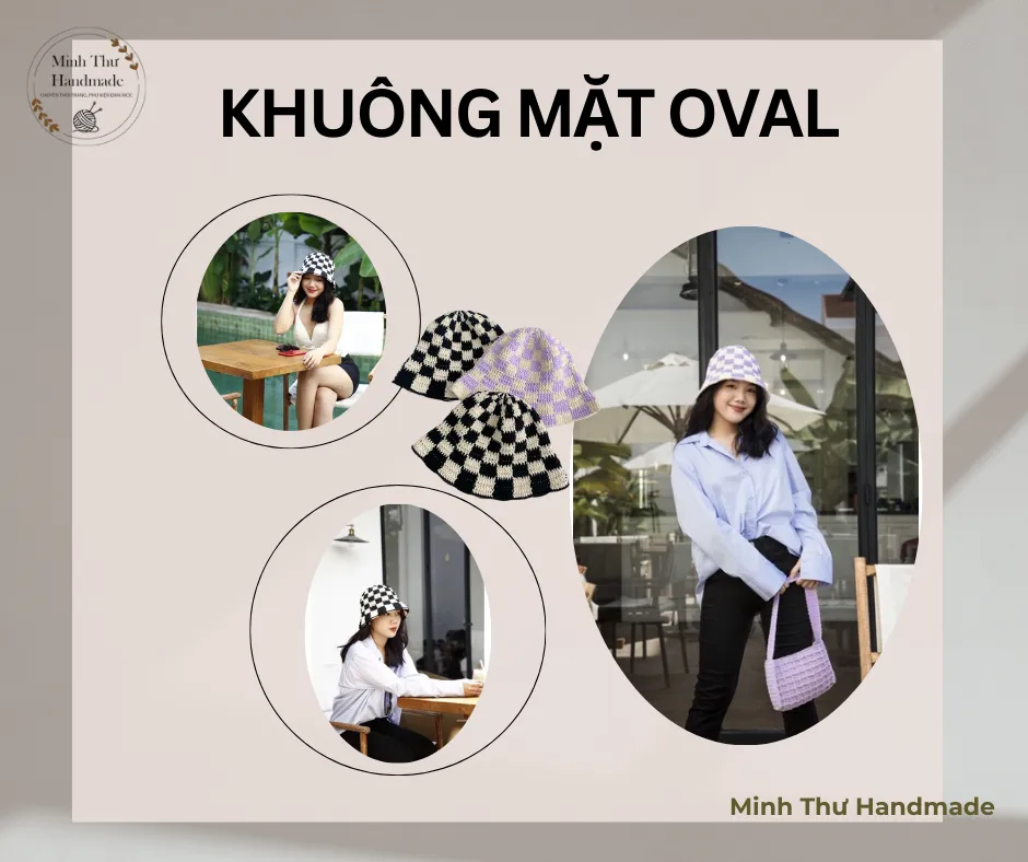 Lựa chọn nón len cho khuôn mặt oval