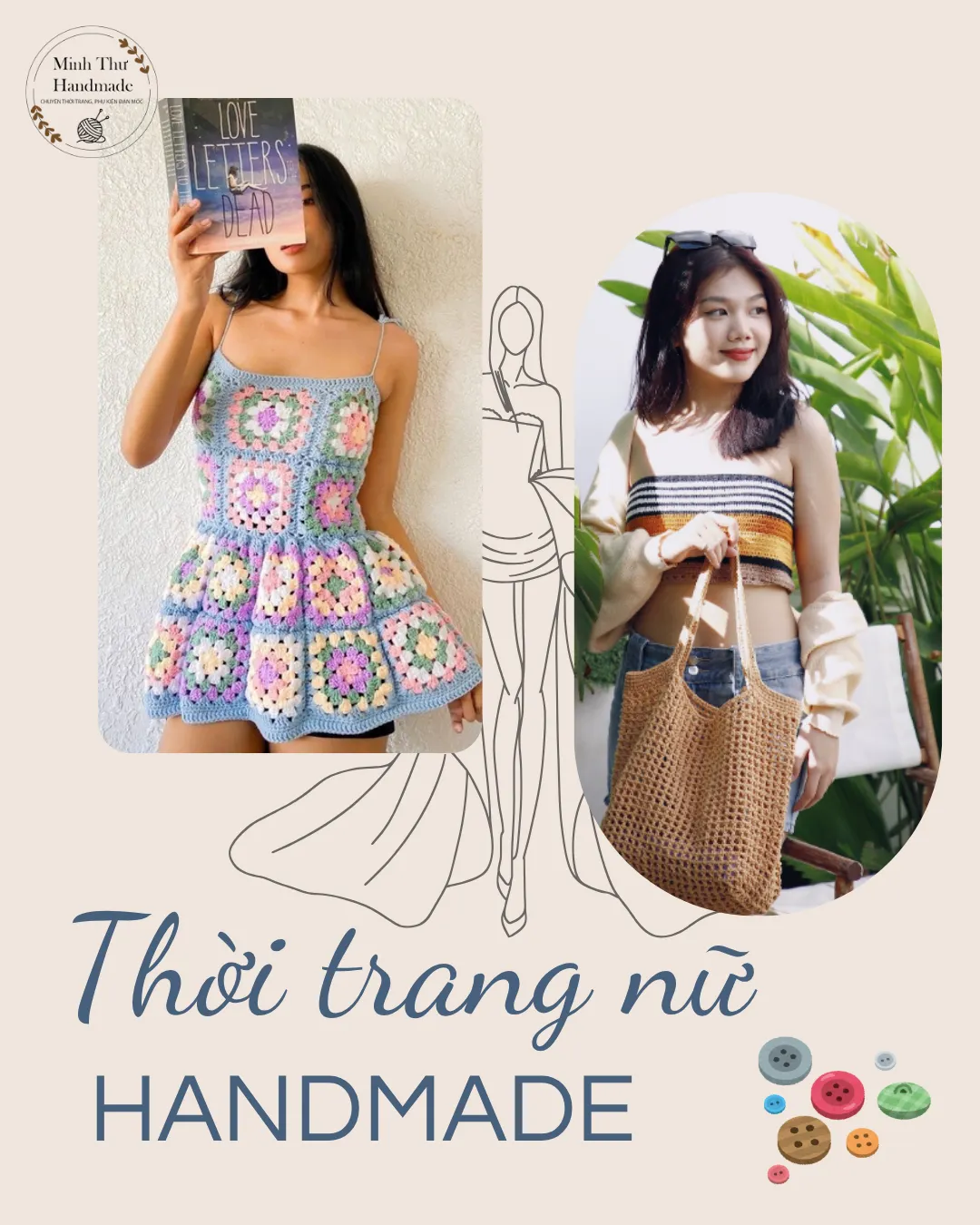 Thời trang nữ Handmade. Xu hướng mới trong ngành công nghiệp