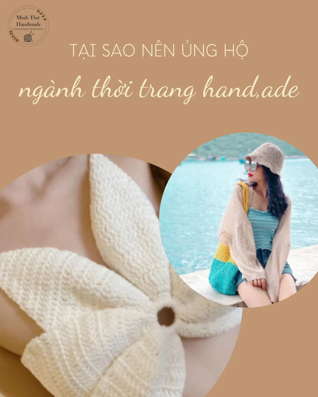 Tại sao nên ủng hộ thương hiệu thời trang nữ Handmade?